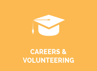 careers volunteering icon