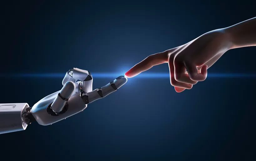 Robot and human connecting